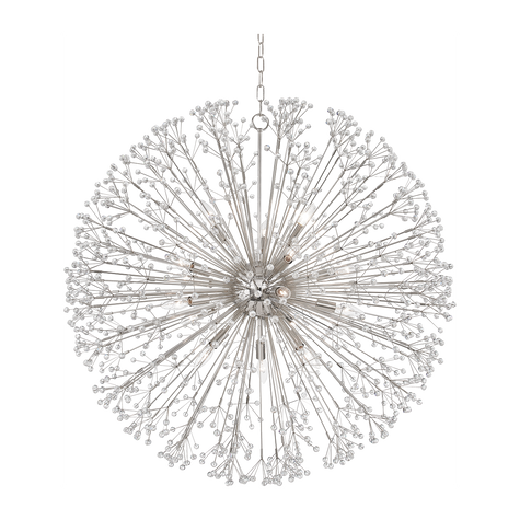 Hudson Valley Lighting Dunkirk 16 Light 40 inch Chandelier Ceiling Light