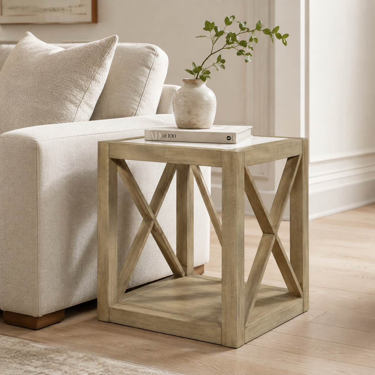 BMC Holden Square End Table