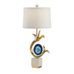 Wildwood Zulli Blue Gold Table Lamp
