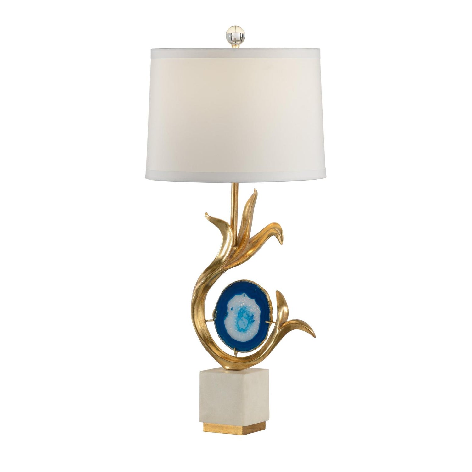 Wildwood Zulli Blue Gold Table Lamp