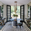 Global Views Concentric Circles Rug Clearance