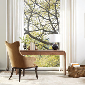 Global Views Putty Soft Woven Leather Basket