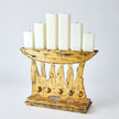 Global Views Brutalist Leaf Candelabra Clearance