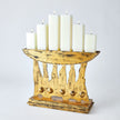 Global Views Brutalist Leaf Candelabra Clearance