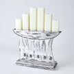 Global Views Brutalist Leaf Candelabra Clearance