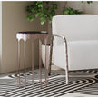 Bassett Mirror Hartley Nickel Accent Table