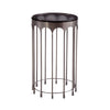 Bassett Mirror Hartley Nickel Accent Table