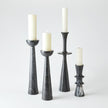 Global Views Black Center Flair Candle Stand