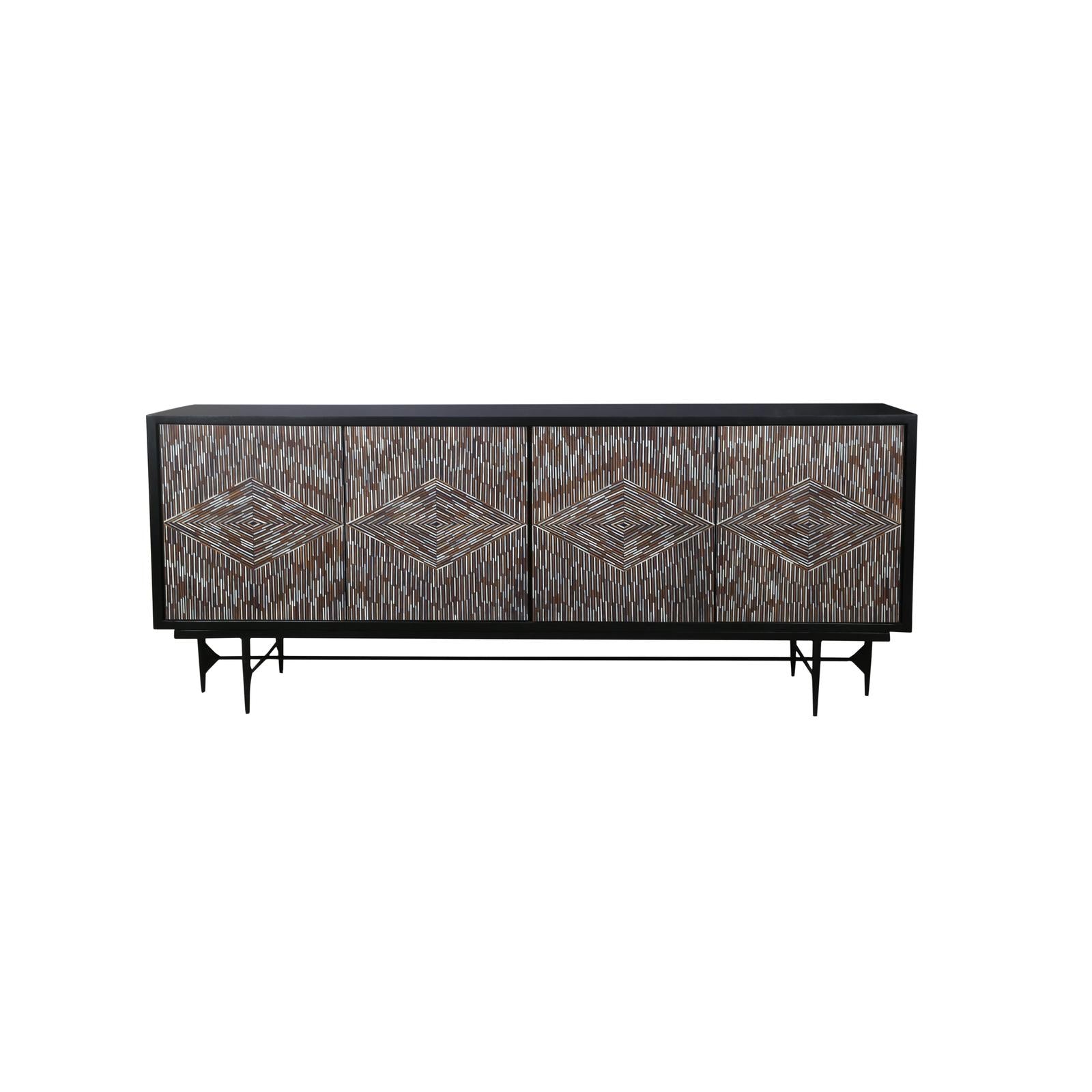 Bassett Mirror Andreas Four Door Cabinet