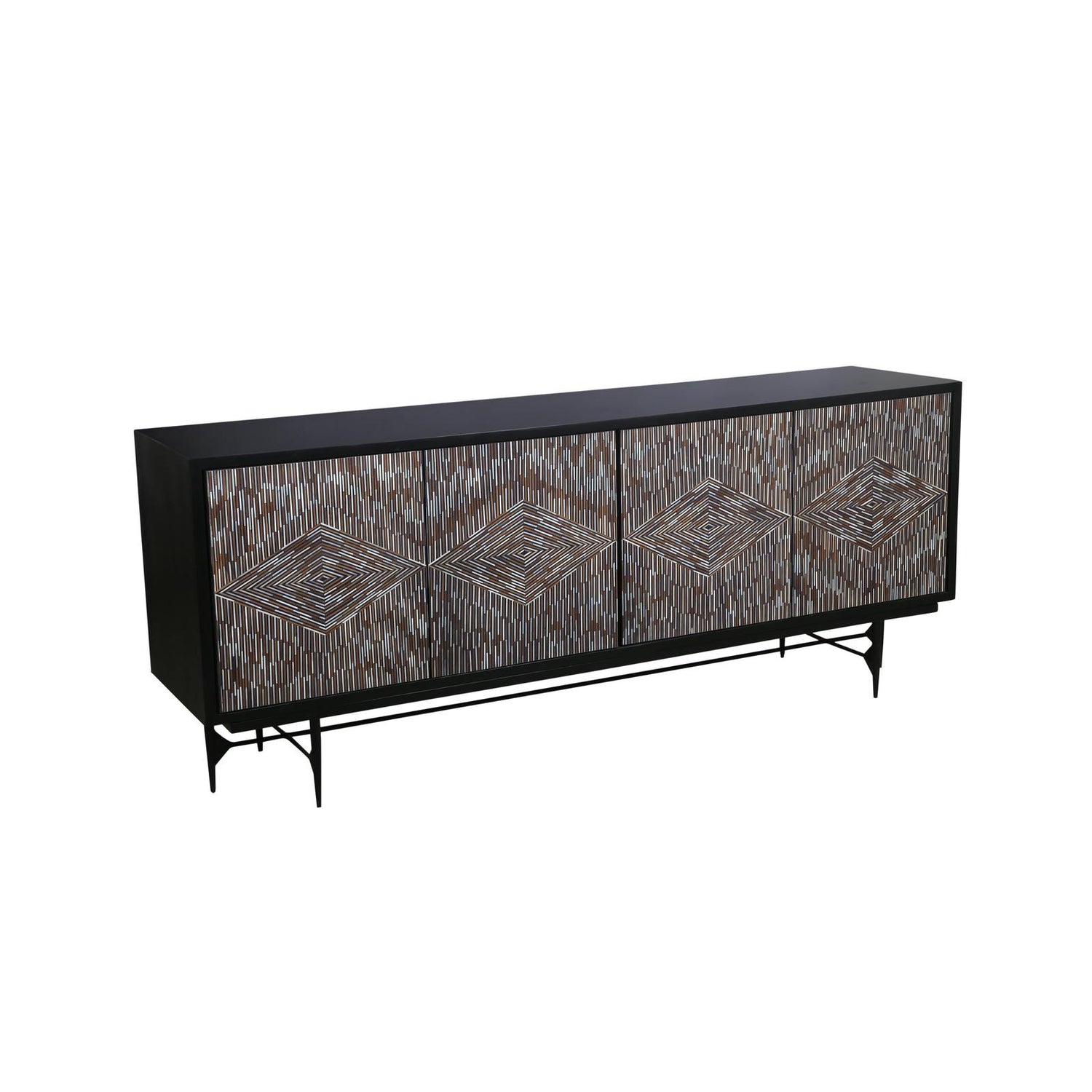 Bassett Mirror Andreas Four Door Cabinet
