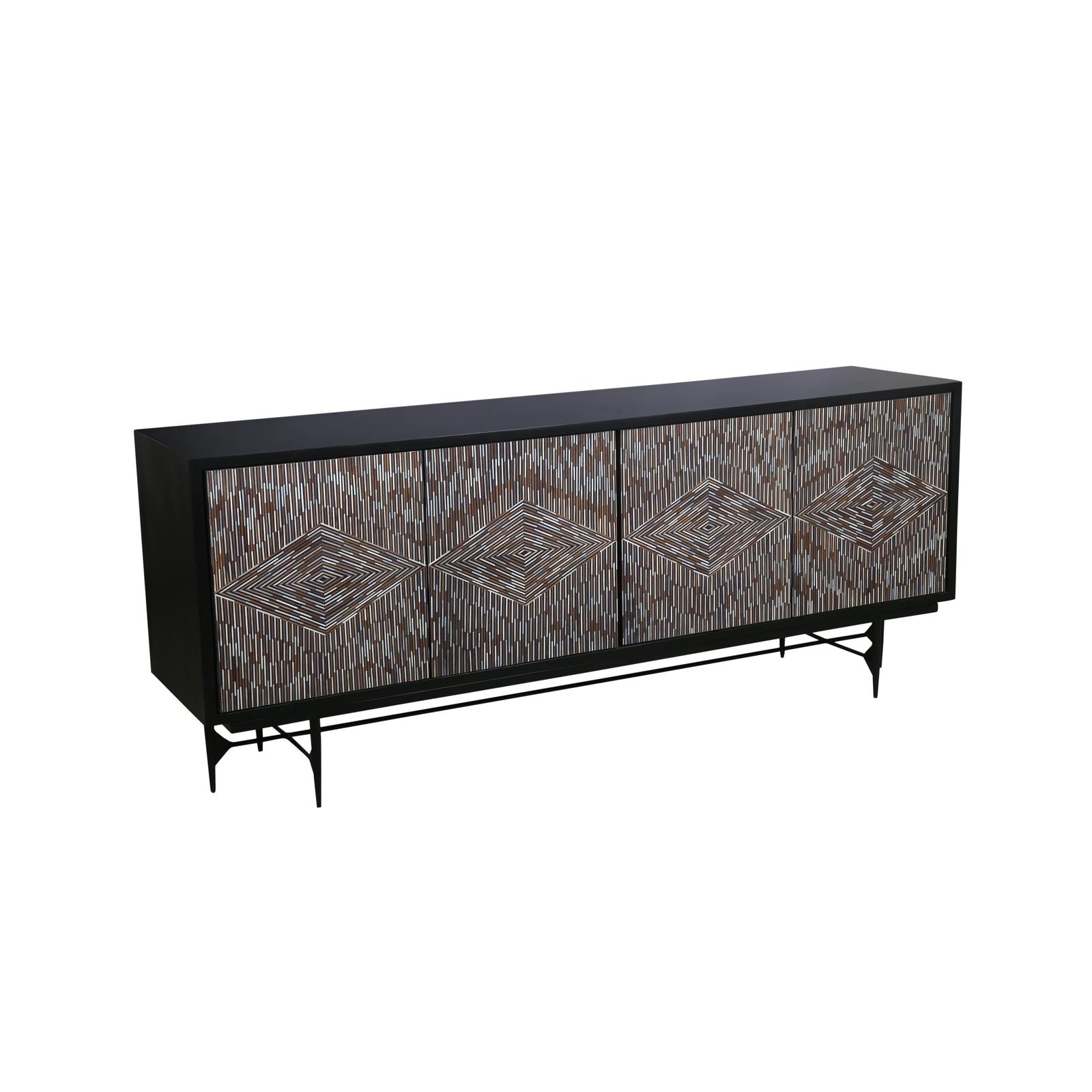 Bassett Mirror Andreas Four Door Cabinet