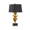 Wildwood Mar A Lago Gold Leaf Lamp