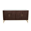 Bassett Mirror Dupont Four Door Cabinet