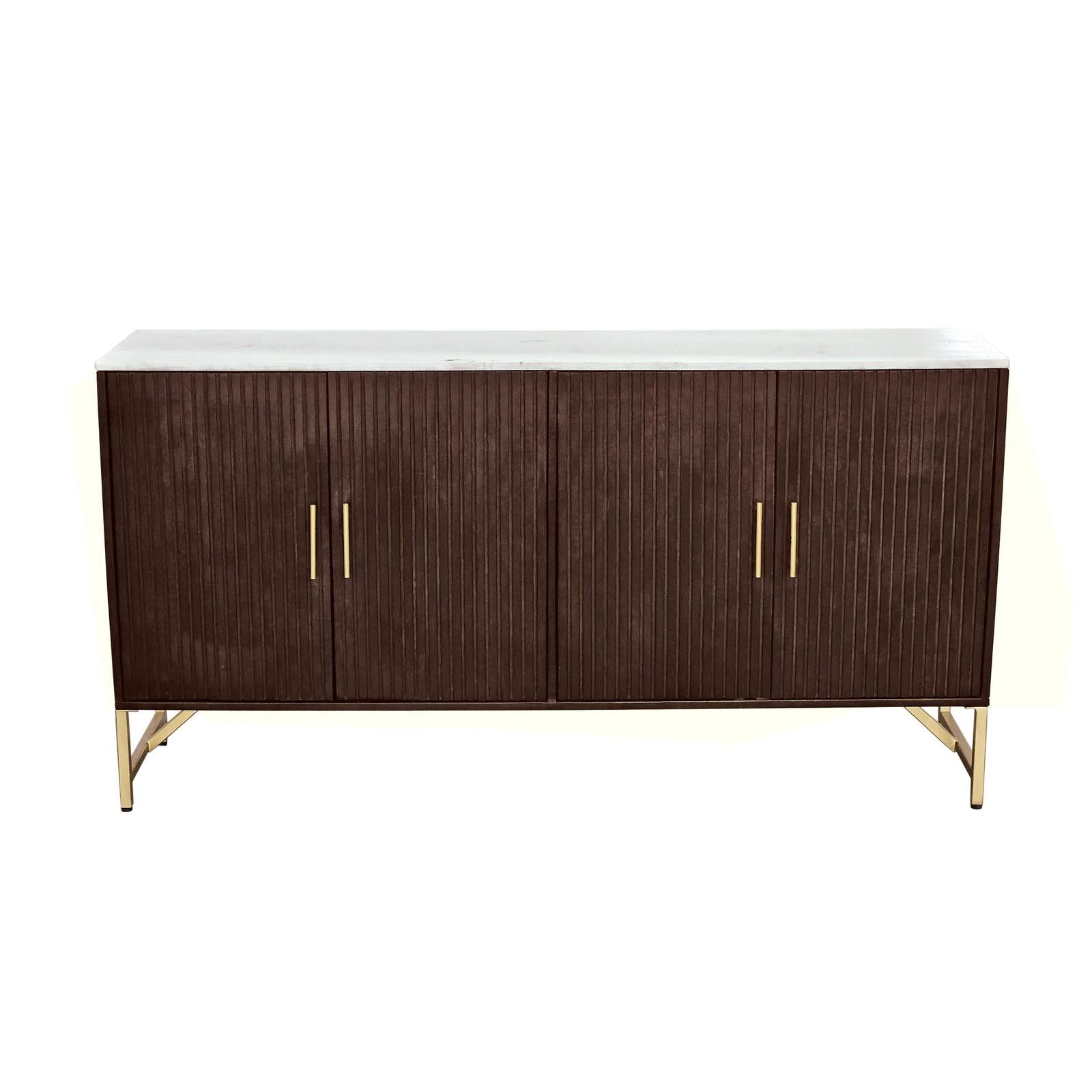 Bassett Mirror Dupont Four Door Cabinet