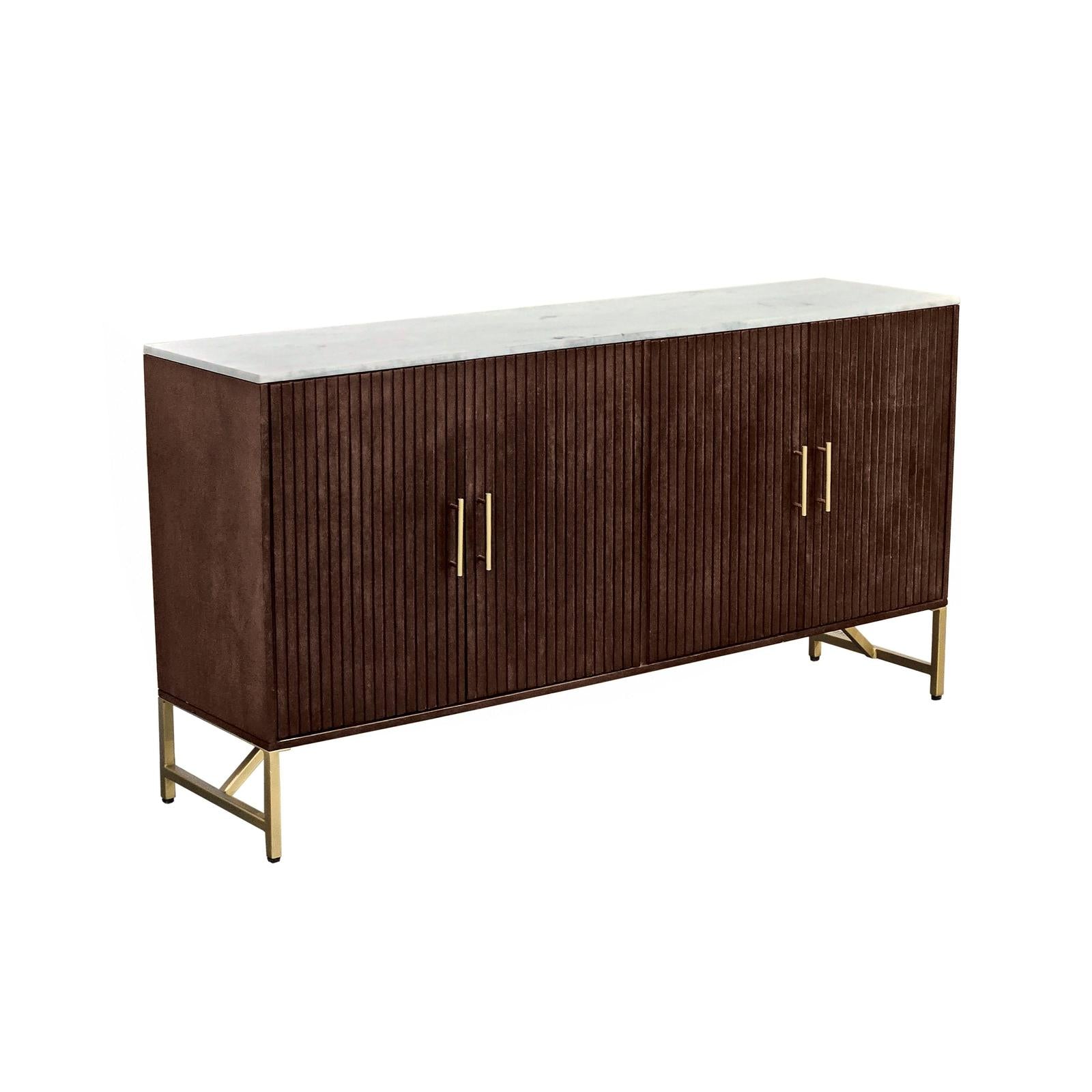 Bassett Mirror Dupont Four Door Cabinet