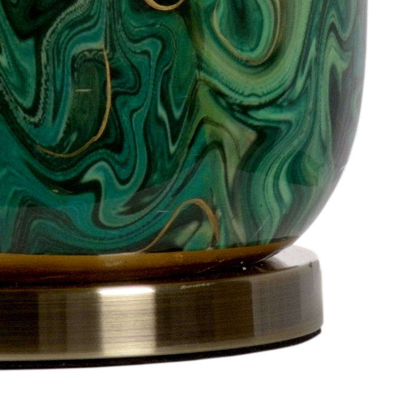 Wildwood Newport Emerald Lamp