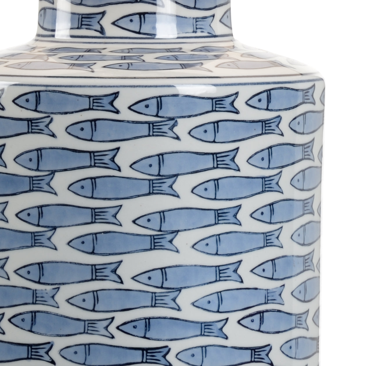 Wildwood Fish Blue Tail Table Lamp