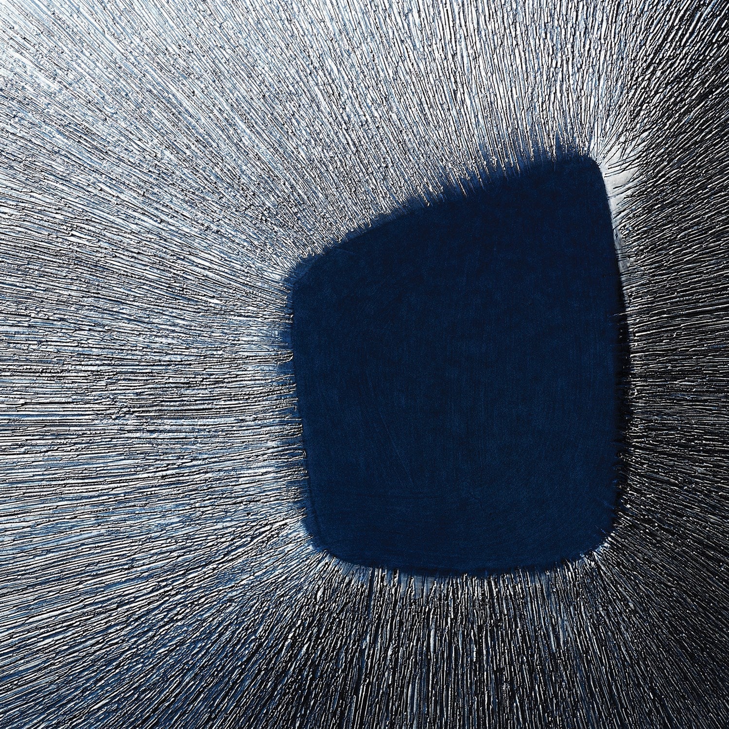 Global Views Ink Offset Square Scratch Vase