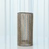 Global Views Twisted Rod Hurricane - Nickel