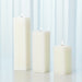 Global Views Square Pillar Candle - Unscented