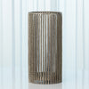 Global Views Twisted Rod Hurricane - Nickel