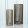 Global Views Twisted Rod Hurricane - Nickel