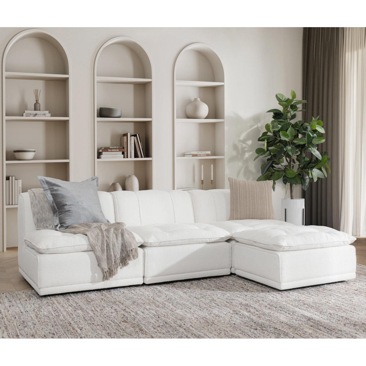 Classic Home Haven 4 Piece Modular Sofa