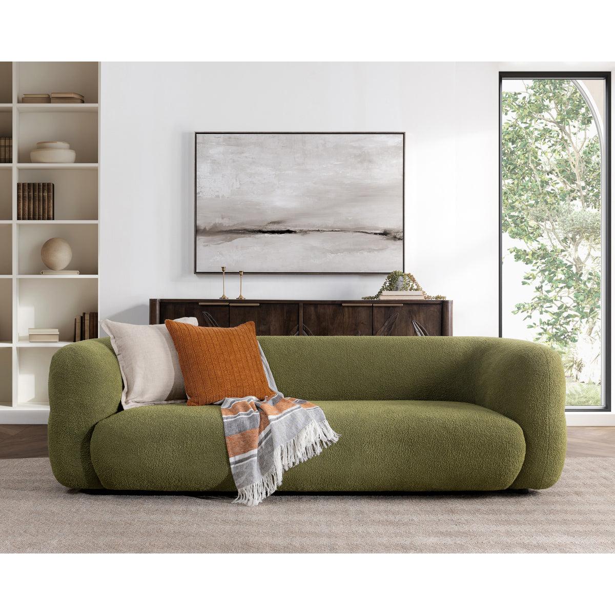 Classic Home Faris Upholstered Sofa Clearance