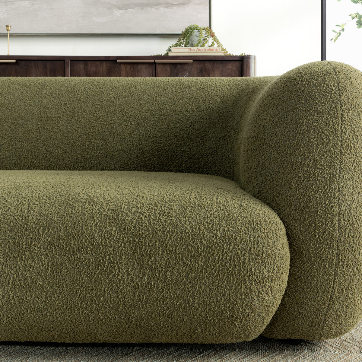 Classic Home Faris Upholstered Sofa Clearance