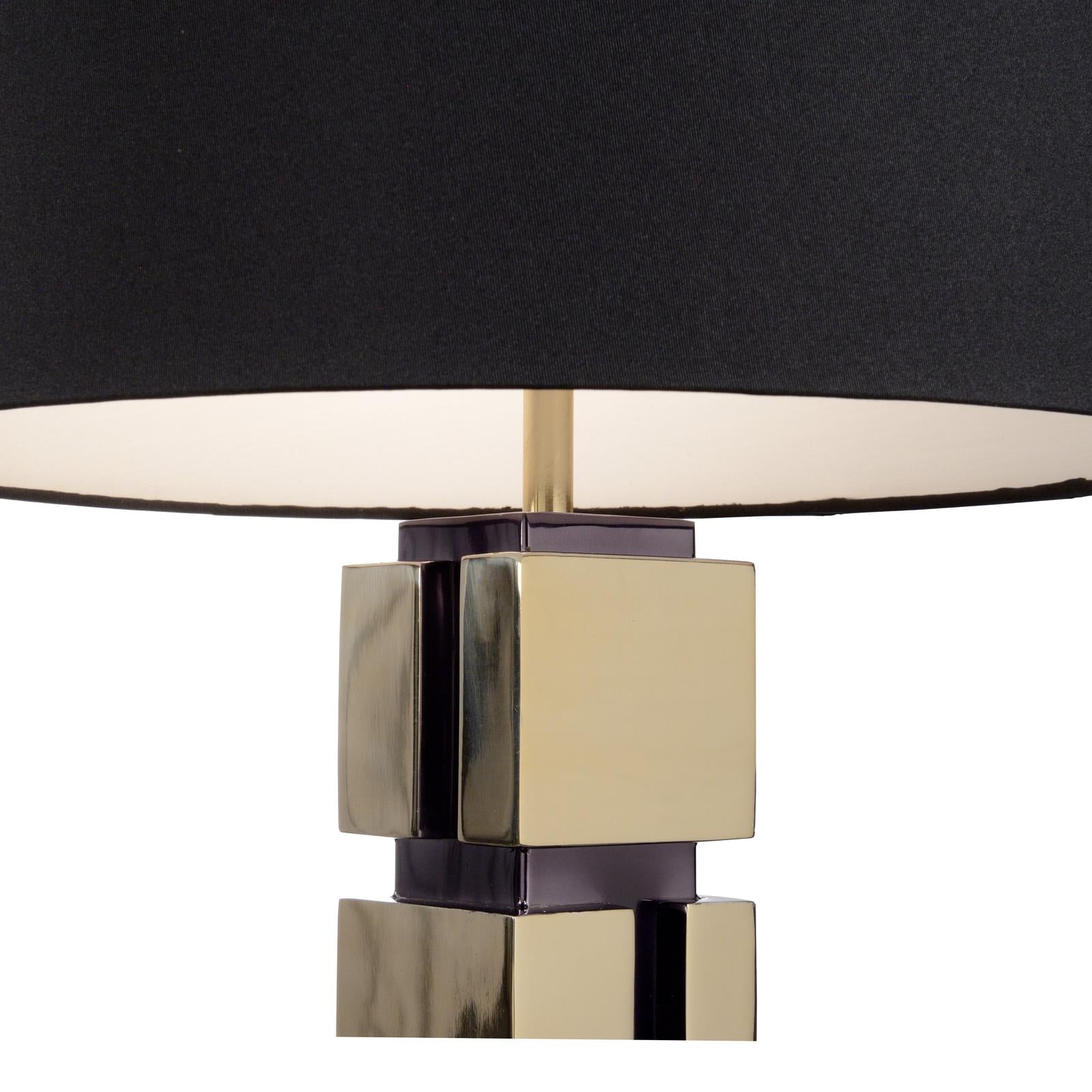 Wildwood Holton Brass Black Lamp