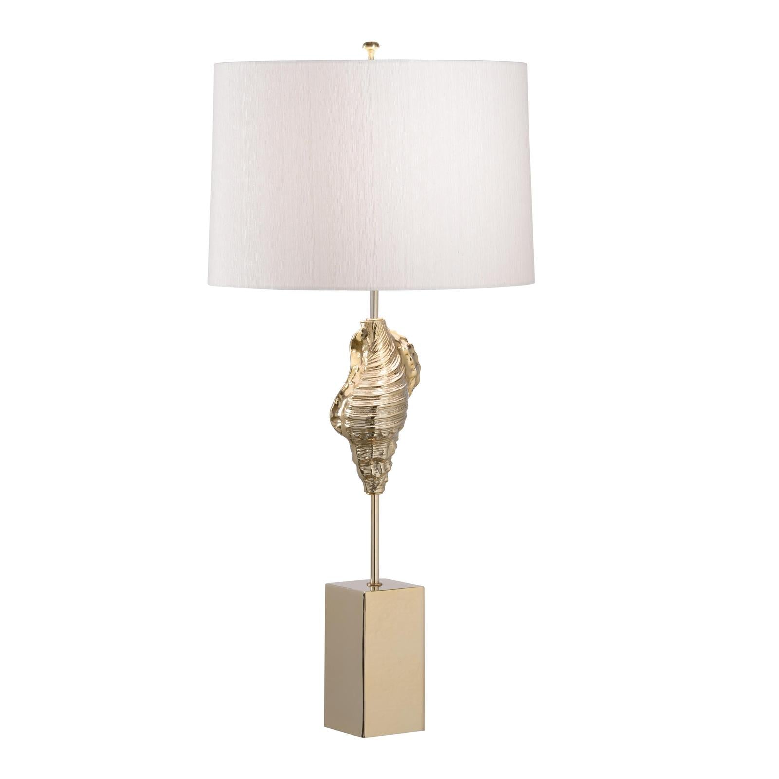 Wildwood Gold Shell Wishes Lamp