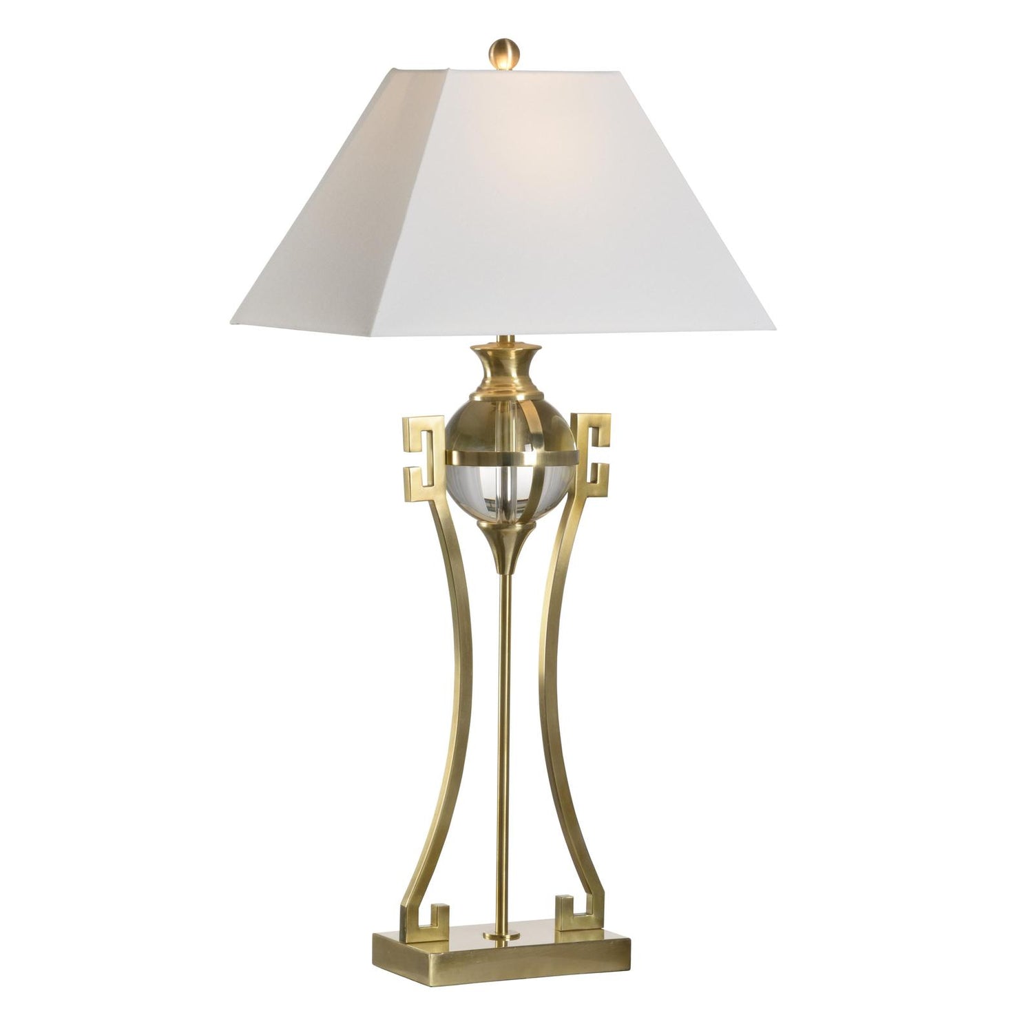 Wildwood Crystal Keeper Gold Lamp