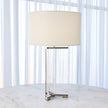 Global Views Nickel Y Table Lamp