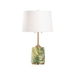 Wildwood Liguria Green and Tan Lamp