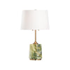 Wildwood Liguria Green and Tan Lamp