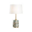 Wildwood Liguria Green and Tan Lamp