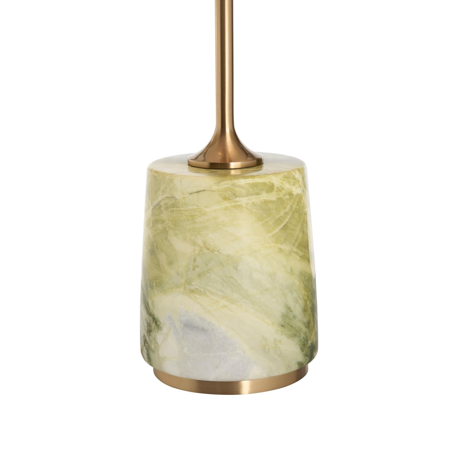 Wildwood Liguria Green and Tan Lamp
