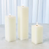 Global Views Unscented Square Pillar Candle