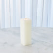 Global Views Unscented Square Pillar Candle