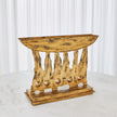 Global Views Brutalist Leaf Candelabra Clearance