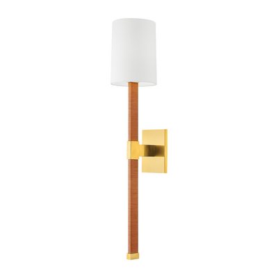 Hudson Valley Lighting Minnetonka 1 Light 6 inch Aged Brass Wall Sconce Wall Light