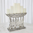 Global Views Brutalist Leaf Candelabra Clearance