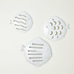 Global Views Matte White Wall Mount Fish Clearance