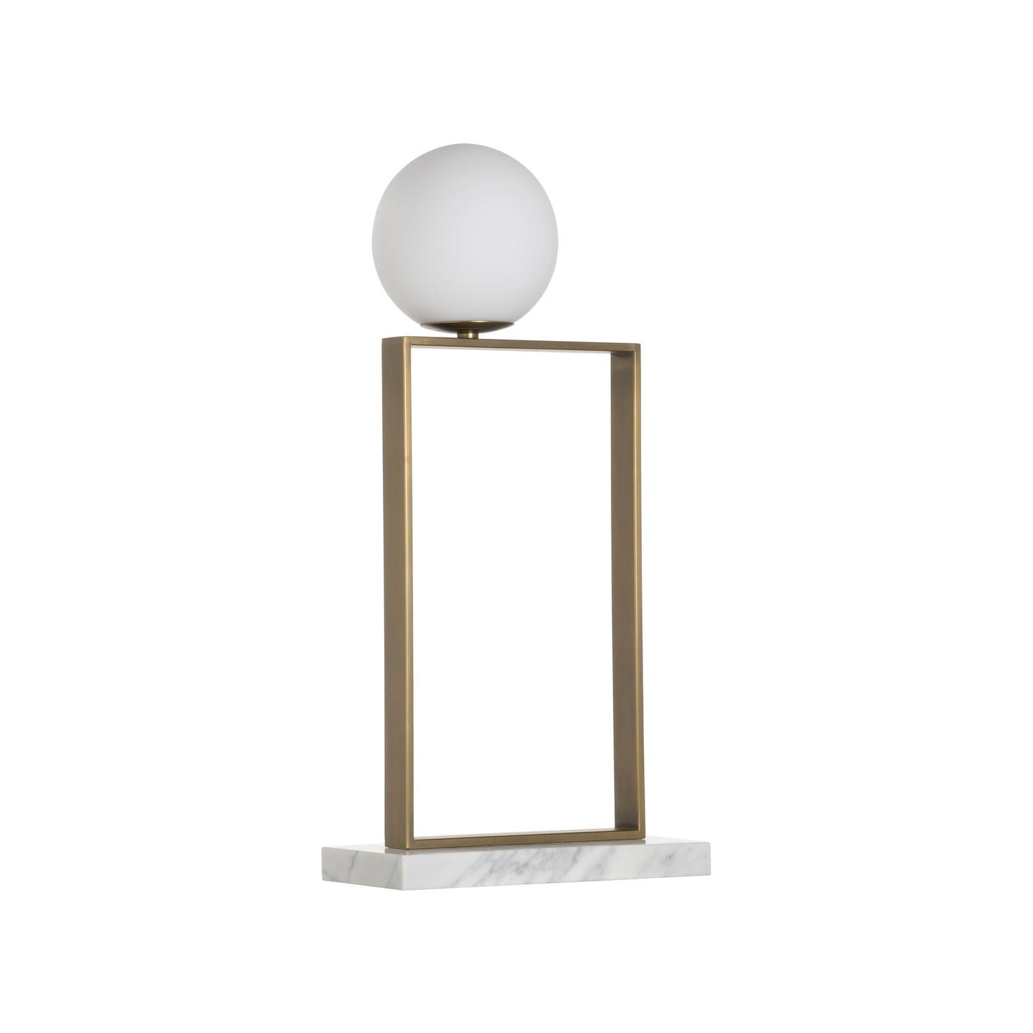 Wildwood Milano Antique Brass Table Lamp