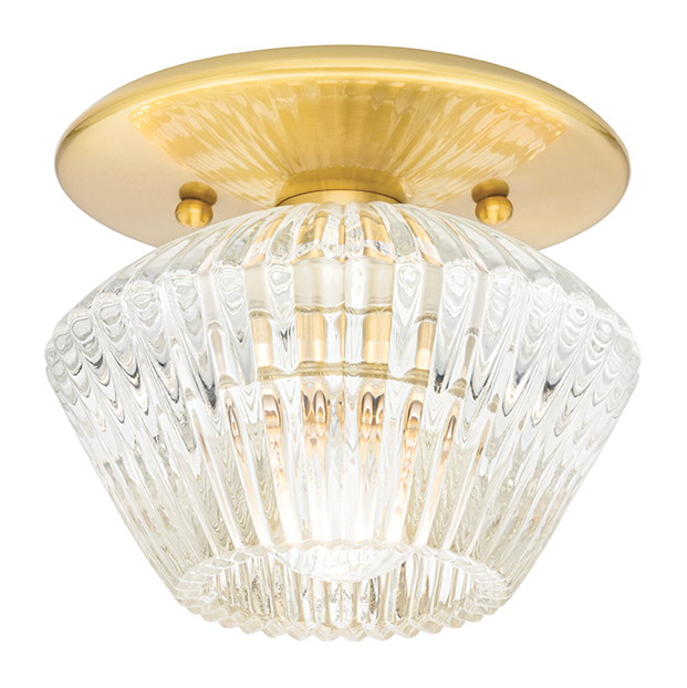 Hudson Valley Lighting Barclay 1 Light 6 inch Aged Brass Wall Sconce Wall Light