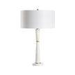 Wildwood Guinevere White Marble Lamp