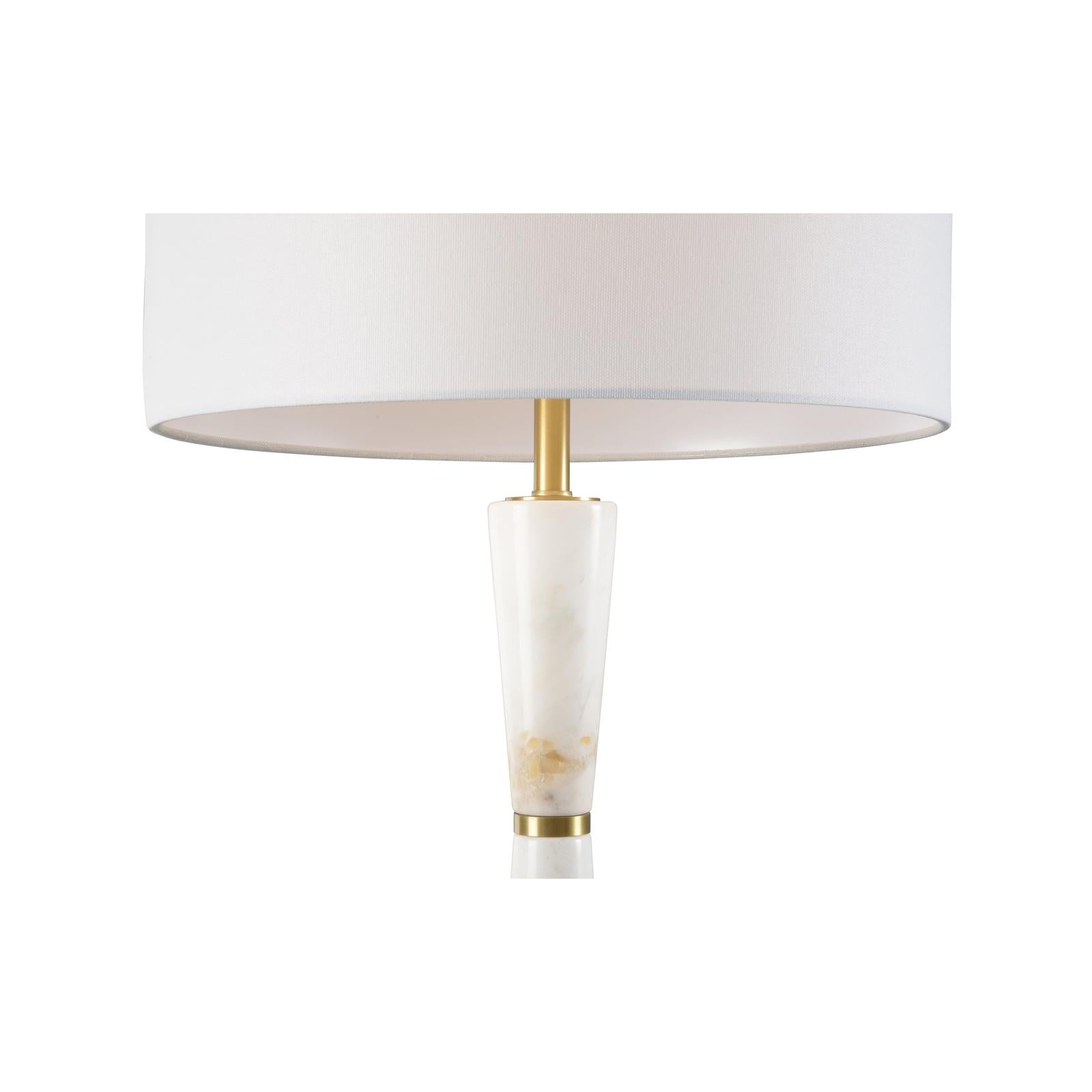 Wildwood Guinevere White Marble Lamp