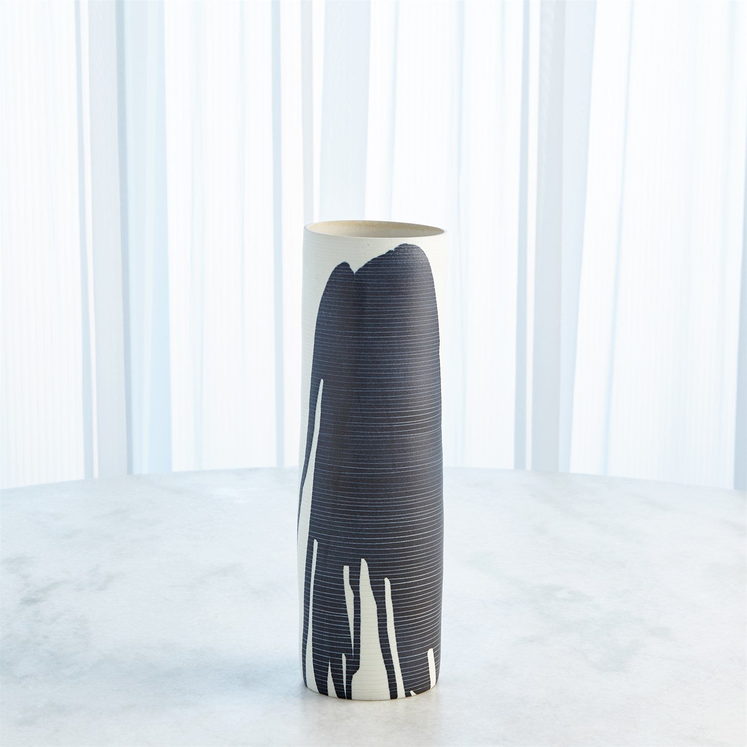 Global Views Ink Splatter Vase