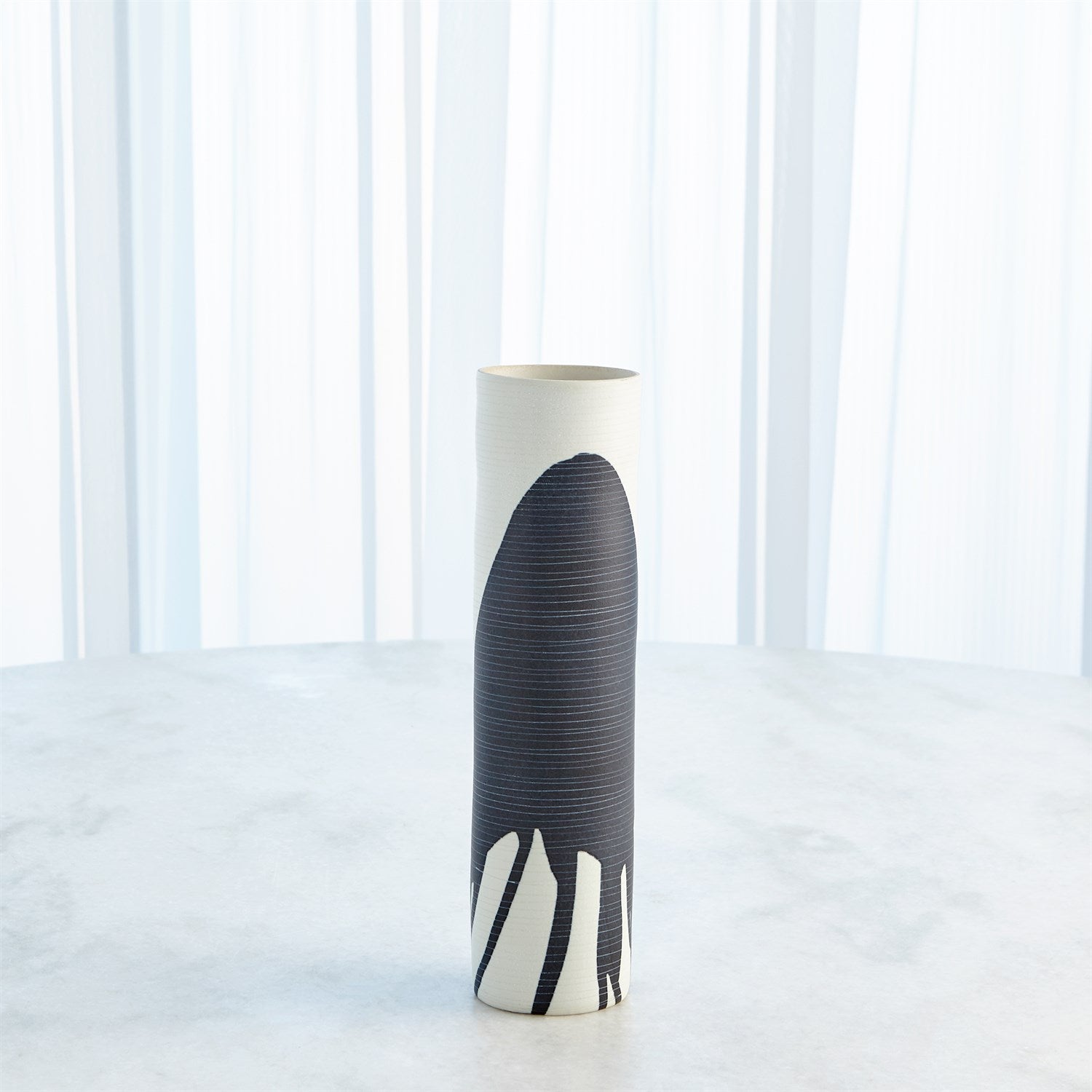 Global Views Ink Splatter Vase