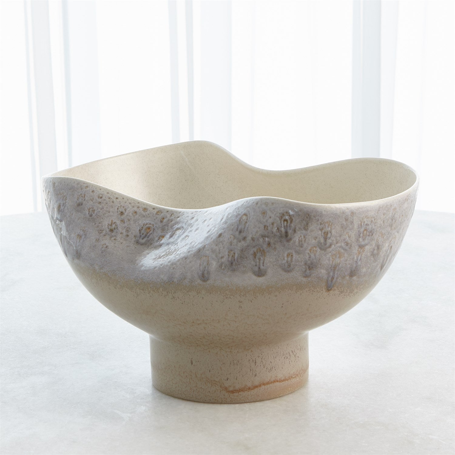 Global Views Cream Rises Dented Collection